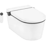 Hansgrohe LavaPura Element S Wand-Dusch-WC mit WC-Sitz Weiß