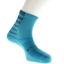 Endura Coolmax Stripe 2er Damen Bikesocken-Set-Mehrfarbig-One Size),