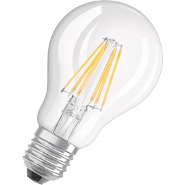 Osram LED-Lampen Base CLASSIC A60 Multipack E27 6,5 W klar