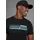 Bruno Banani T-Shirt BRUNO BANANI, Herren, Gr. L (52/54), schwarz, Single Jersey, Obermaterial: 100% Baumwolle, bedruckt, slim fit, Rundhals, Shirts T-Shirt, in schmaler Passform