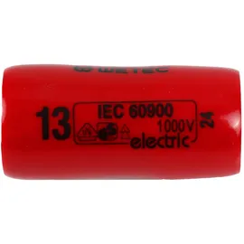 WeTec Sechskant-Steckschlüssel-Einsatz 3/8" 13 mm