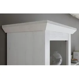 furn.design Sideboard 105 x 90 cm Weiß / Pinie