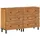 vidaXL Beistellschränke 60x33x75 cm Braun