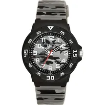 Q&Q Luxusuhr V02A-009VY Leder 43 mm