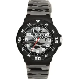 Q&Q Luxusuhr V02A-009VY Leder 43 mm