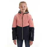 KILLTEC Mädchen Gauror Jr Funktionsjacke Skijacke mit Kapuze und Schneefang, Altrosa, 164 EU