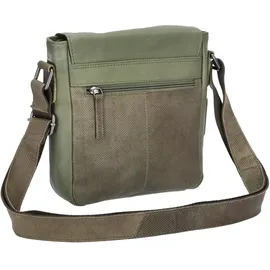 The Skandinavian Brand Damen Leder Schultertasche Mixed Farbsortierung 40-grün