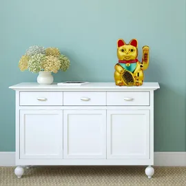 Relaxdays Deko Figuren + Skulpturen, Winkekatze