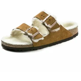 Birkenstock Arizona Lammfell Veloursleder mink 36