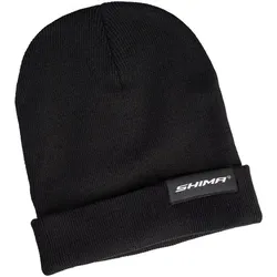 SHIMA Label Beanie, schwarz für Männer