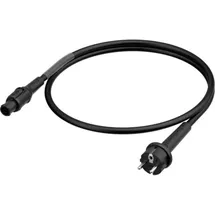 Neutrik 1028916 Strom Anschlusskabel Schwarz 3m