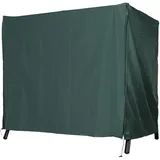 Hollywoodschaukel Abdeckung 3 Sitzer, Wasserabweisend Winterfest Schutzhülle Für Gartenschaukel, Uv-beständig Abdeckplane, Abdeckhaube, Reißfest 420d Oxford Gewebe, 177x114x152cm Dunkelgrün