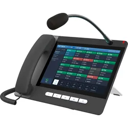 Fanvil A32I, IP-Telefon, Schwarz, Kabelgebundenes Mobilteil, Android, Im Band, O