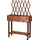 Dobar Hochbeet mit Rankhilfe 79 x 28,5 x 130 cm braun