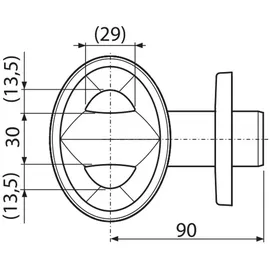 Alcaplast alcadrain Trichtersiphon mit Kugel für tropfendes Kondensat DN32