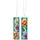 Vervaco Lesezeichen Kreuzstich Stickpackung Mohnblumen, 2er Set, Zählmuster, 6x20cm