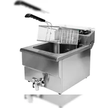 Yato Gastro Fritteuse 1x12L mit Ablasshahn 5000W 550x365x400mm 380-400V