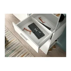 xonox.home Garderobenpaneel Vaga 52 x 190 x 36 cm Weiß
