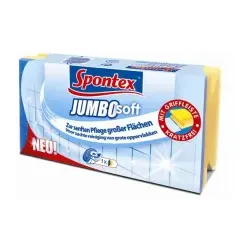 Spontex Jumbo soft Reinigungsschwamm 19311058 , 1 Packung = 1 Stück