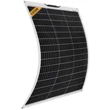 enjoy solar Solarmodul ETFE Marine Semiflexible PERC Zellen, 182mm 10BB 12V/100W-200W, PERC Zellen, 7-lagige robuste Konstruktion trotz flexible bis zu max. 50° biegsam