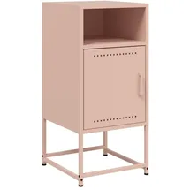 vidaXL Nachtschrank Rosa 36 x 39 x 78 cm Stahl