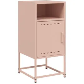 vidaXL Nachtschrank Rosa 36 x 39 x 78 cm Stahl
