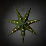 Konstsmide 5953-900 Weihnachtsstern Stern LED Grün