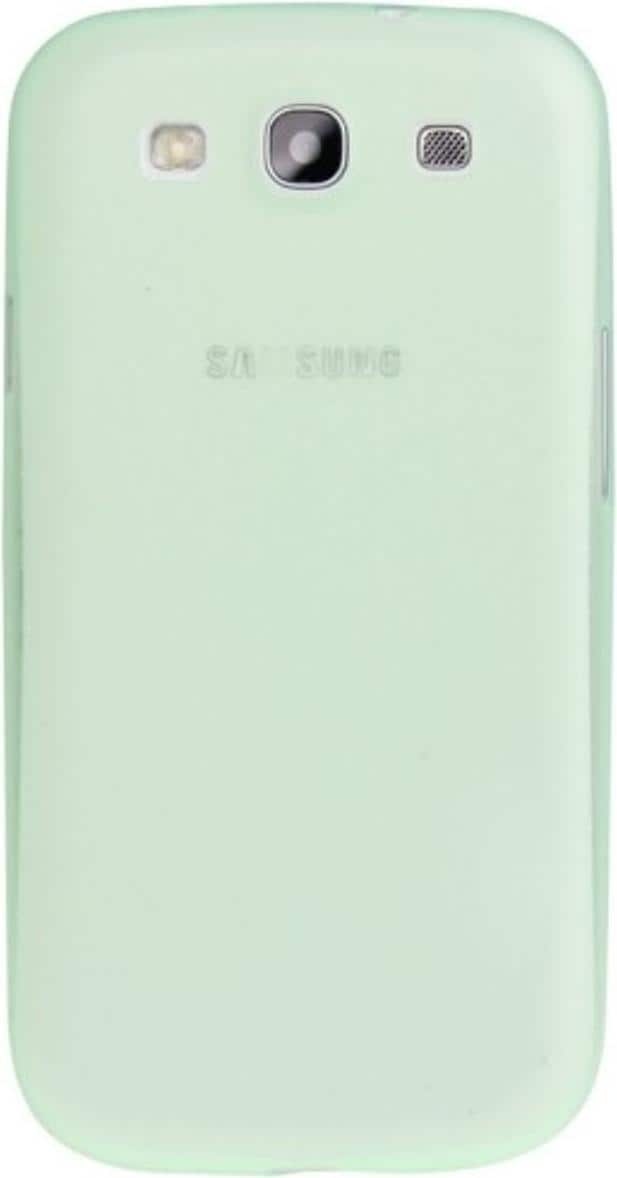 König Design Schutzhülle Case Ultra Dünn 0,3mm für Handy Samsung Galaxy S3 i9300 / i9305 / S3 NEO i9301 Grün Tran (Galaxy S3, Galaxy S3 Neo), Smartphone Hülle, Grün