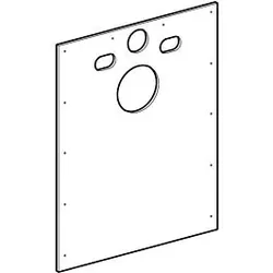 Geberit Montageraumabdeckung für 244204001 Duofix Massivbau
