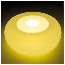 Intex Dekoleuchte Metall 86x33 cm inkl. LED-Lampe weiß
