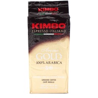 Kimbo Espresso Coffee - GOLD AROMA 100% ARABICA - 250g gemahlen