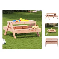 vidaXL Picknicktisch für Kinder 88x97x52 cm Massivholz Douglasie