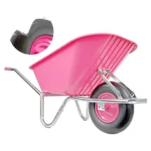 Matrix Schubkarre 100 l 250 kg Pink
