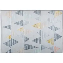 Beliani Teppich Yayla Grau 160 x 230 cm