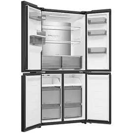 Haier HCR58S18CWMB Multi Door (523 l, 1850 mm hoch, Schwarz)