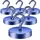 luxuskollektion Magnet Haken Neodym stark Spind Organizer 40kg Magnethaken Marineblau