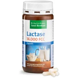 Sanct Bernhard Lactase-Kapseln 14.000 FCC-Einheiten Kapseln 150 St