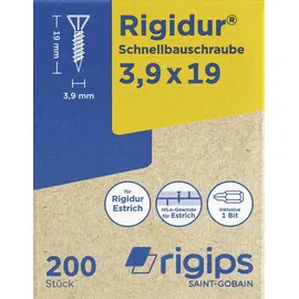 Rigips Schnellbauschrauben 3,9 x 19 mm