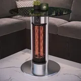 GGM Möbel MARA Tisch Heizstrahler 1,6 kW rot