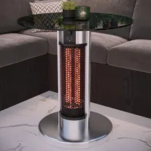 GGM Möbel MARA Tisch Heizstrahler 1,6 kW rot