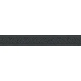 A.S. Création Moderne Wellen Bordüre 5 m x 8 cm 0 g Schwarz 384041
