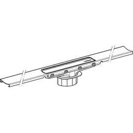 Geberit CleanLine30 Duschrinne Edelstahl gebürstet 30-90 cm