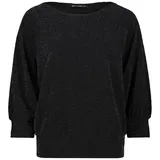 Betty Barclay Oversize-Shirt im Glitzer-Look in Schwarz | Gr.: 40