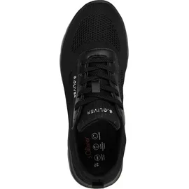 s.Oliver Sportliche Schnürschuhe für Damen, schwarz, Größe 40 EU