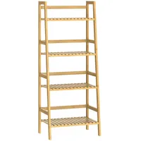CASARIA Standregal Bambus 4 Etagen