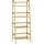 CASARIA Standregal 123 x 48 x 32 cm Braun