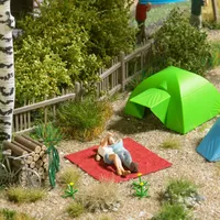 BUSCH 79820 H0 Action Set: Zeltromantik