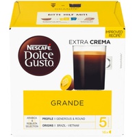 Kaffeekapseln geeignet für Dolce Gusto® NESCAFÉ Dolce Gusto Grande Extra Crema, 16 Stk.