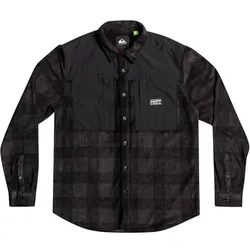 QUIKSILVER Herren Hemd NORTH SEAS M WVTP, PHANTOM BUFFALO NORTH SEAS, L