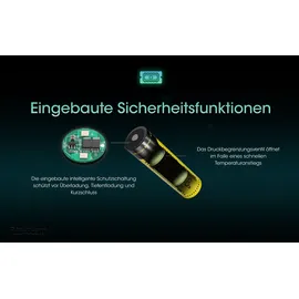 Nitecore Li-Ion Akku 18650 - 3600mAh - NL1836HP